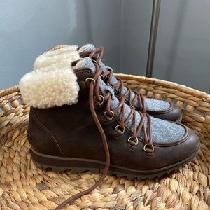 Sorel Harlow Lace Cozy Burro Boot 8.5